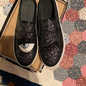 Sparkly Slip on Shoes New in box